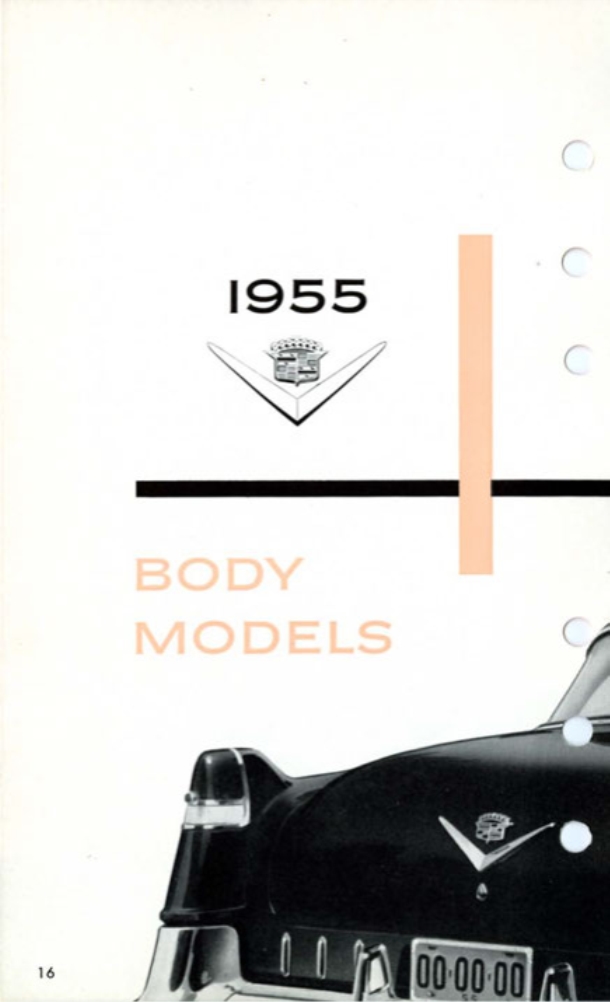 1955 Cadillac Salesmans Data Book Page 74